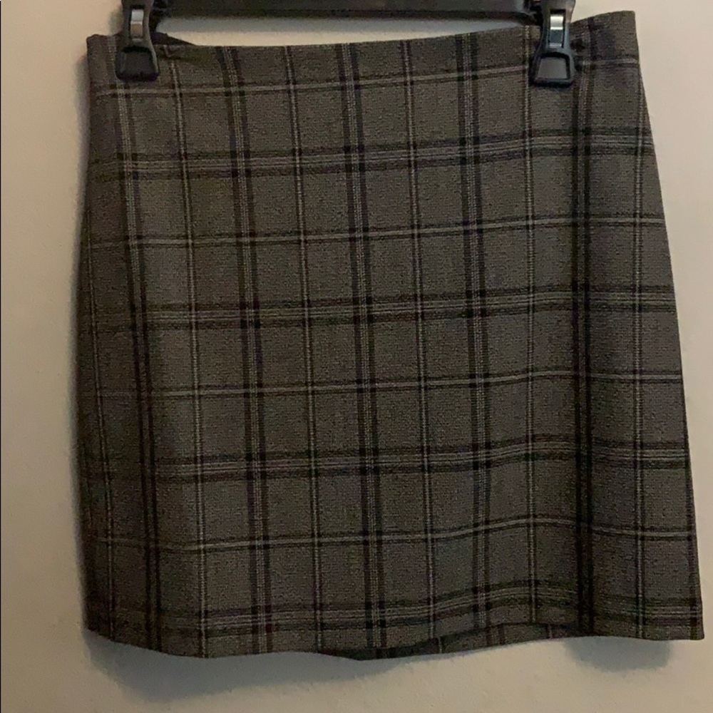 Express Plaid Skirt
